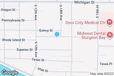 Map image of the property - 1333 Rhode Island St