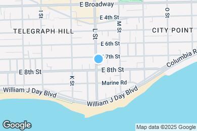 Map image of the property - 184 L St