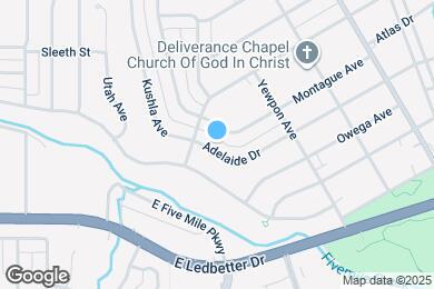 Map image of the property - 1219 Adelaide Dr