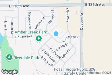 Map image of the property - 13441 Oneida Ln