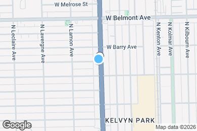 Map image of the property - 3022 N Cicero Ave