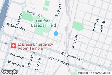 Map image of the property - 205 N 21st St