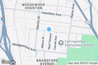 Map image of the property - 1701 Neal Terrace