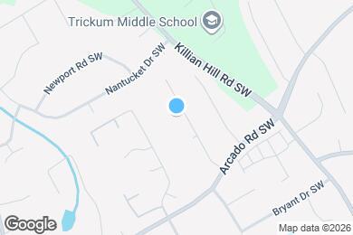 Map image of the property - 195 King David Dr SW