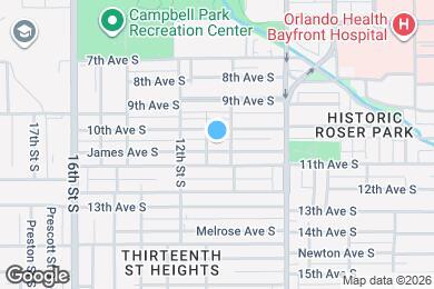 Map image of the property - 1031 James Ave S