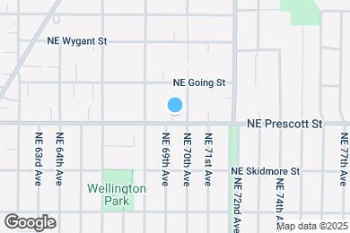 Map image of the property - 6923-6923 NE Prescott St
