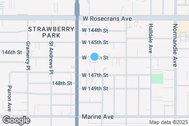 Map image of the property - 1726 W 146th St