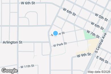 Map image of the property - 510 Magee St
