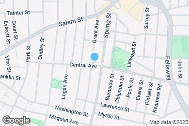 Map image of the property - 94 Central Ave