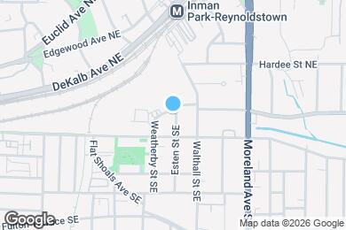 Map image of the property - 1045 Boulevard Dr SE
