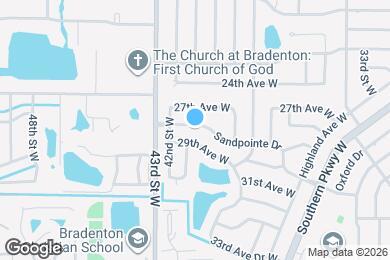 Map image of the property - 4033 Sandpointe Dr