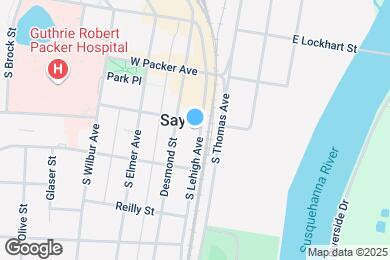 Map image of the property - 304 S Lehigh Ave