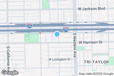 Map image of the property - 516 S Campbell Ave