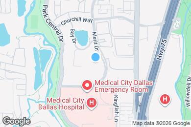 Map image of the property - 12389 Merit Dr