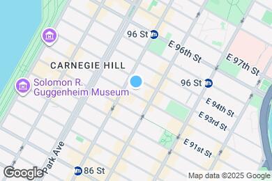 Map image of the property - 155 E 92nd St