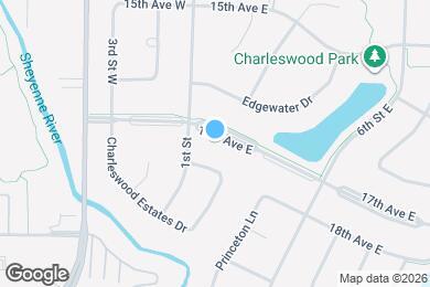 Map image of the property - 131 17th Ave E