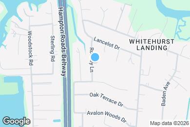 Map image of the property - 524 Rodney Ln