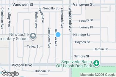 Map image of the property - 6542 Balcom Ave