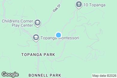 Map image of the property - 1875 Topanga Skyline Dr