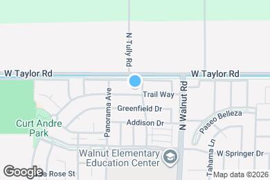 Map image of the property - 1911 Trail Way