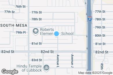 Map image of the property - 1301 80th St