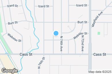 Map image of the property - 705 N 75th St