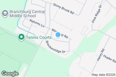 Map image of the property - 403 Red Crest Ln