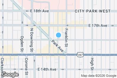 Map image of the property - 1600 Humboldt Street