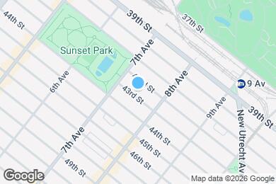 Map image of the property - 739 43rd St