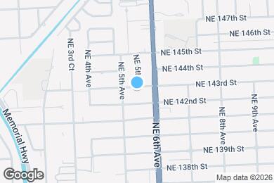 Map image of the property - 560 NE 143rd St