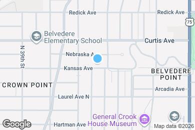 Map image of the property - 3416 Kansas Ave