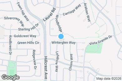 Map image of the property - 5041 Winterglen Way