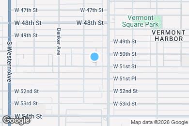 Map image of the property - 1435 W 51st St