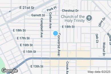 Map image of the property - 2214 E 17th St