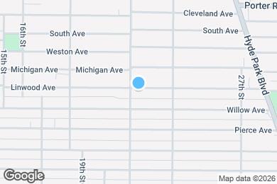 Map image of the property - 2207 Linwood Ave