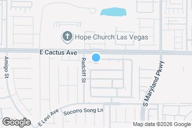 Map image of the property - 10525 Silver Cholla Ct