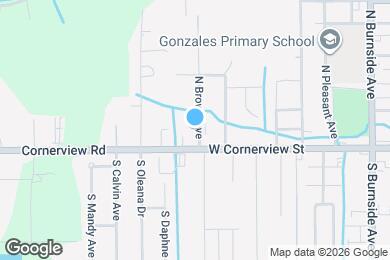 Map image of the property - 113 N Brown Ave