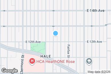 Map image of the property - 1230 Eudora St