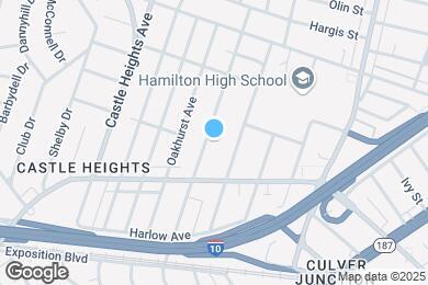 Map image of the property - Lido Apartments - 3130 Bagley Ave