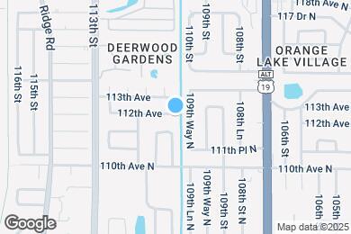 Map image of the property - 11201 110th Way N