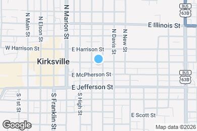 Map image of the property - 412 E. Washington St.