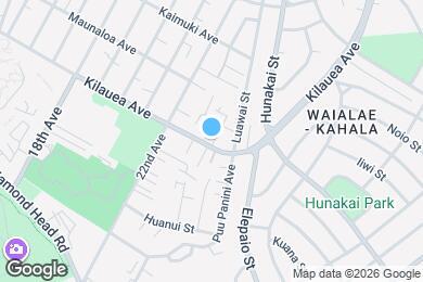 Map image of the property - 4192 Kilauea Ave