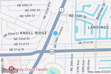 Map image of the property - 5201 NE 24th Ter