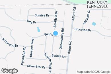 Map image of the property - 3407 Bradfield Dr
