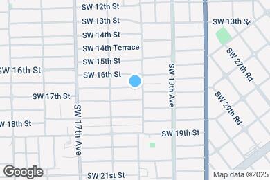Map image of the property - 1420 SW 17th St