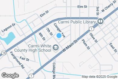 Map image of the property - 208 Herbert Ave