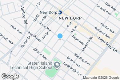 Map image of the property - 204 Ross Ave