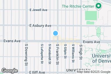 Map image of the property - 2073 S Franklin St