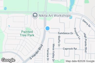 Map image of the property - 2909 Windhaven Dr