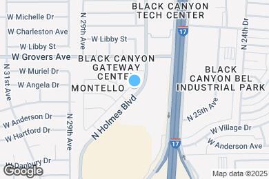 Map image of the property - 17611 N 28th Ave